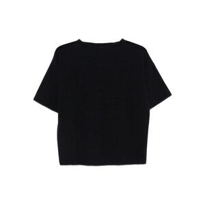 FABIANA FILIPPI Women's Fine Knit Crew Neck Sweater with Monili Detail Women